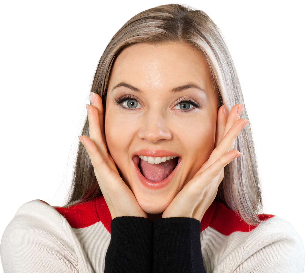 Happy Young Woman  